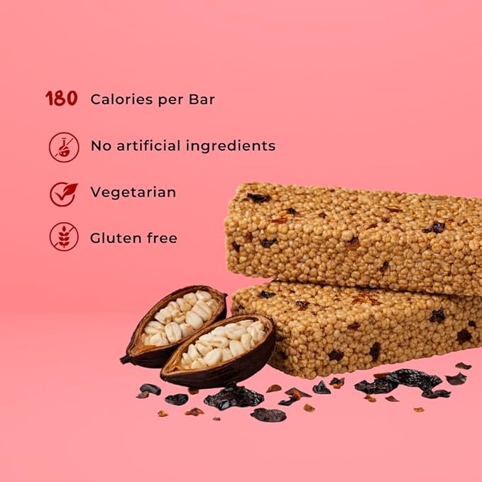 Nutriwell Belgian Milk Chocolate Bar with Amaranth &amp Ancho Chile Pepper – Smoky Taste Mexican Chocolate Ancient Superfood Grain Crunchy Texture (12 Count)