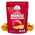 Mavuno Harvest Mango Dried Fruit Snacks | Unsweetened Organic Dried Mango Slices | Gluten Free Healthy Snacks for Kids and Adults | Vegan Non GMO Direct Trade | 1 Pound Resealable Bag