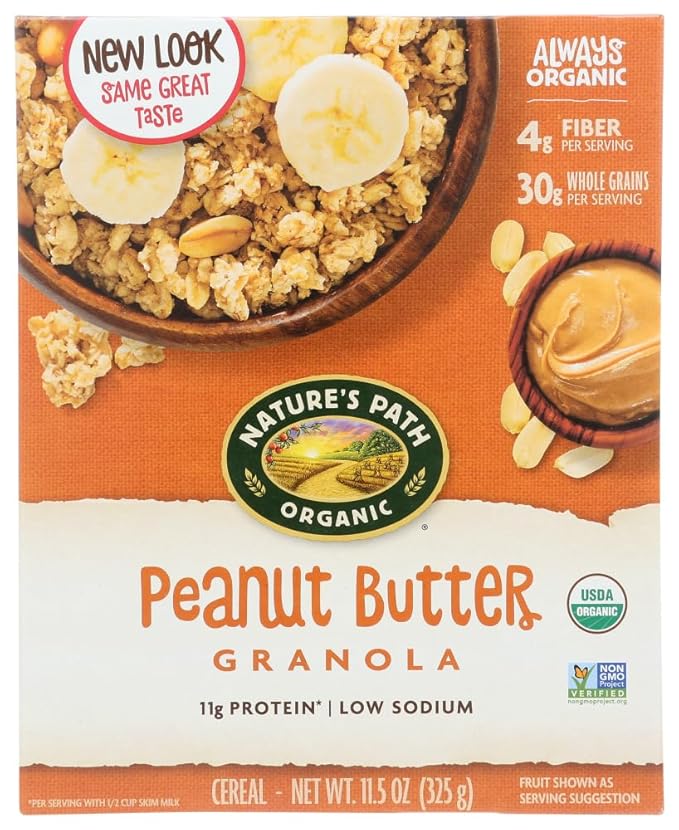 Nature's Path Peanut Butter Granola (6x11.5 Oz)