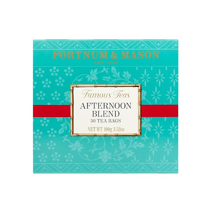 Fortnum and Mason Afternoon Blend 50 Count Tea Bags (1 Pack)