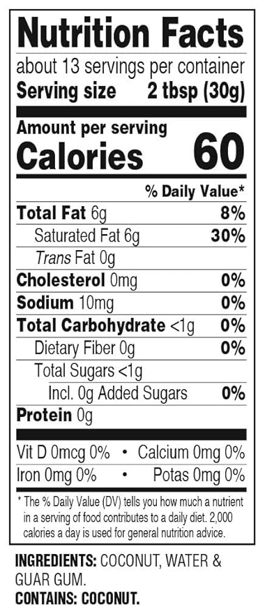 Thai Kitchen Unsweetened Coconut Cream13.66 fl oz(Pack of 12)
