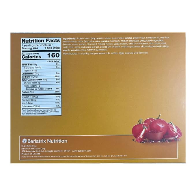 Proti Fit Tangy Tomato Zipper Snacks Ideal Protein Compatible