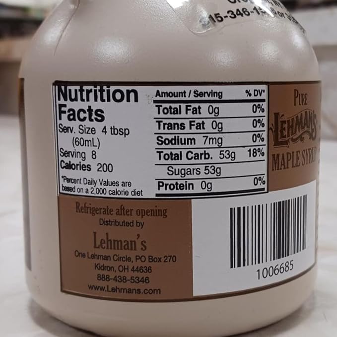 Lehman's Pure Maple Syrup - 1 Pt