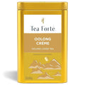 Tea Forte Oolong Créme Premium Loose Leaf Caffeinated Oolong Tea Blend Canister Makes 35-50 Cups