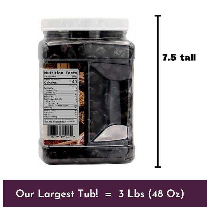 WinCrest Dark Chocolate Cashews (3 Lb Tub)
