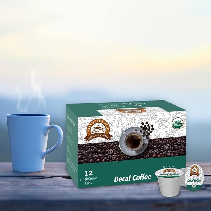 Alex's Low Acid Organic Coffee Wind Down Single-Serve Pods Variety Pack