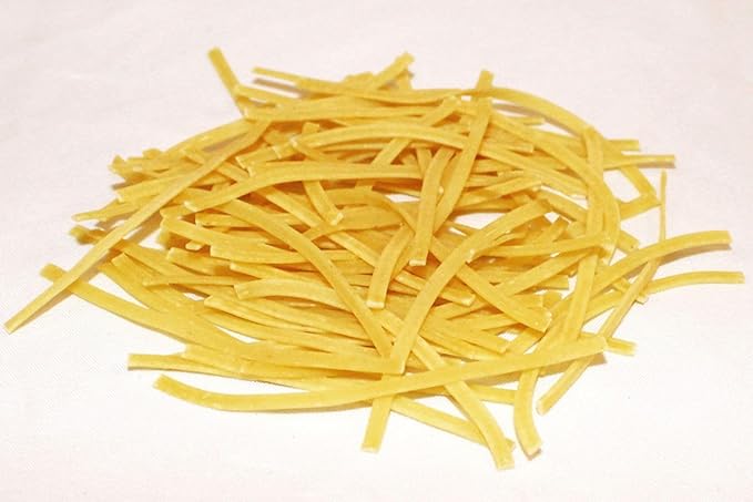 Fine Egg Noodle Pasta | 100% Durum Semolina Flour | Made in America | by Dasher's Spice &amp Beans | 5 lb.