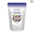 GramZero Chocolate Sugar Free Pudding Mix 6-Pack Great For Nutrition Club Meal Replacement Shakes Low Calorie Dessert Stevia Sweetened