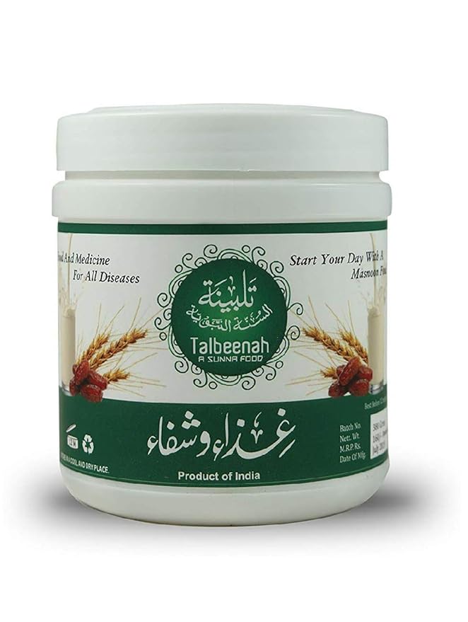 Veena AL MASNOON TALBINA/Talbeena with Dry Dates | A Sunnah &amp Islamic Diet 350 grms