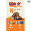 Protein Snack Bars Variety Pack – 20g Protein per Bar – 2.1 oz 18 Count
