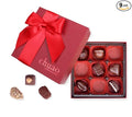Chuao Chocolatier Chef's Favorites Bonbons Gift Box | Gourmet Assorted Dark &amp Milk Chocolate Artisan No Preservatives | For Gift Baskets Christmas Valentines Day Birthday| 9 Piece
