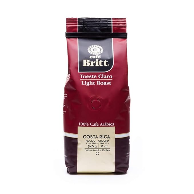 Café Britt® - Costa Rican Blends Mixed Bundle Coffee (12 oz.) (3-Pack) - Ground Arabica Coffee Kosher Gluten Free 100% Gourmet &amp Light Medium Dark &amp Dark Roast