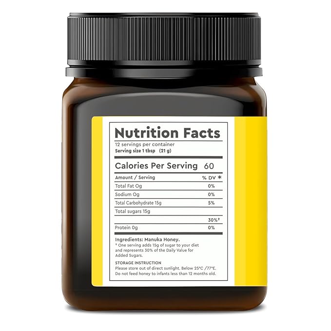 Manuka honey 514+ MGO | New Zealand Honey | High grade |Monofloral honey 8.8oz /250 gram