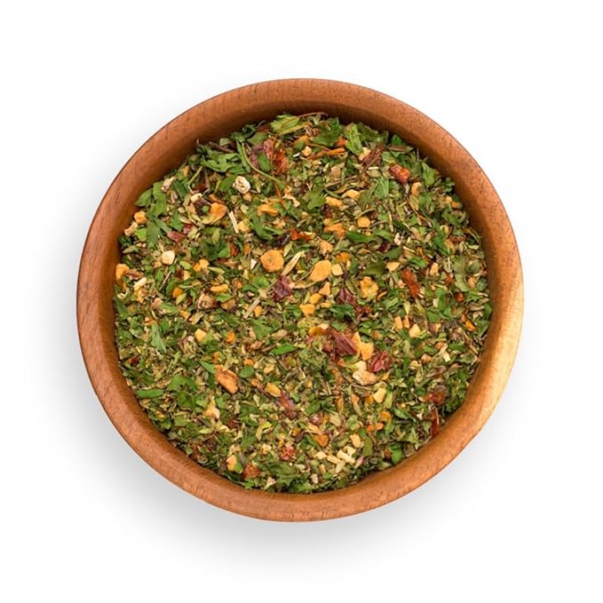 Saborigal Chimichurri Seasoning – Authentic Argentine Blend of Spices Oregano Garlic Parsley &amp Chili – 500 g / 1.1 lb Bag – Perfect for Grilling Meat and Vegetables
