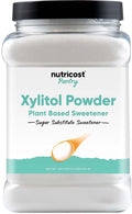 Nutricost Pure Xylitol Granulated Powder 2.5 Pounds - Granulated Crystals