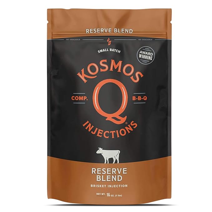 Kosmos Q $10000 Steak Bundle - Gourmet Rubs Brisket Mop &amp Brisket Injection - Rubs &amp Spices Kit for Mouthwatering Steaks at Home