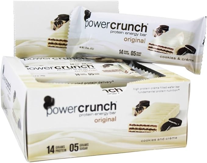 Power Crunch Protein Bars - Cookies &amp Creme