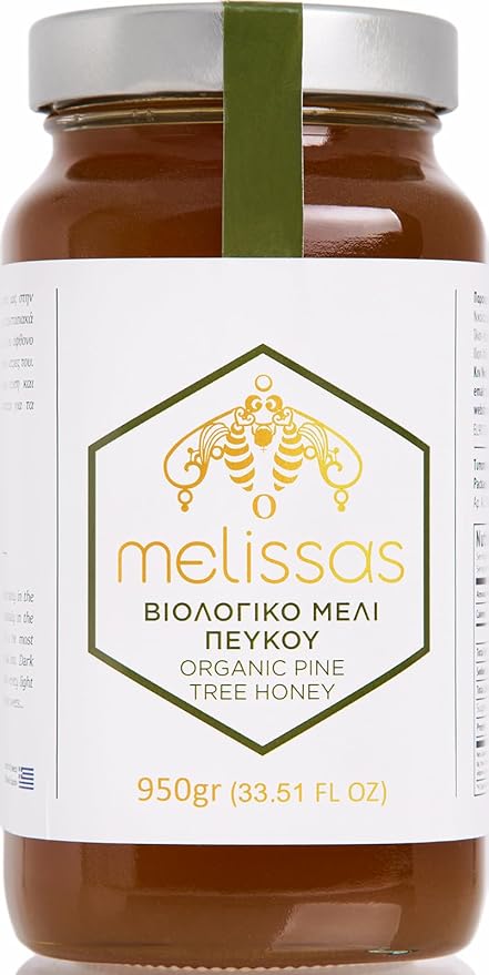PREMIUM ORGANIC PINE HONEY 33.51 FL oz.