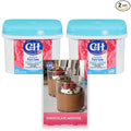 C&ampH® Pure Cane Ultrafine Granulated Baker's Sugar™ 3.5 lb Easy Baking Tub (Pack of 2) - Includes Bonus Recipe Card