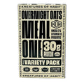 Kreatures of Habit MEAL ONE | Overnight &amp Instant Superfood Protein Meal Replacement | Gluten Free Dairy Free 30g of Plant Based Protein With No Added Sugar (7 Pack Variety)