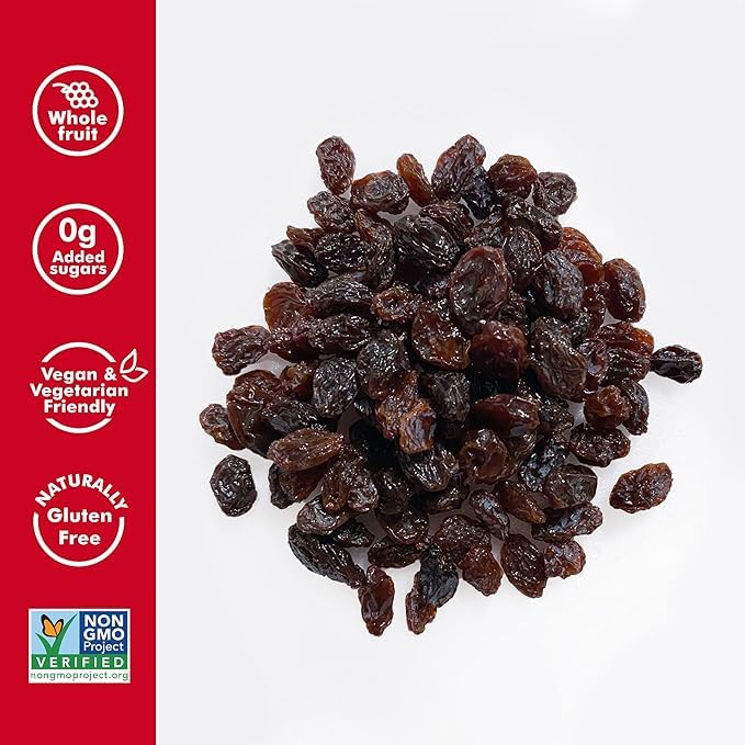 Sun-Dried Raisins 2 bags/2 LBS (2 Pack)
