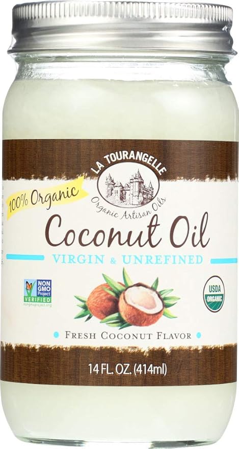La Tourangelle Oil Coconut Organic 14 Fo (Pack of 6)