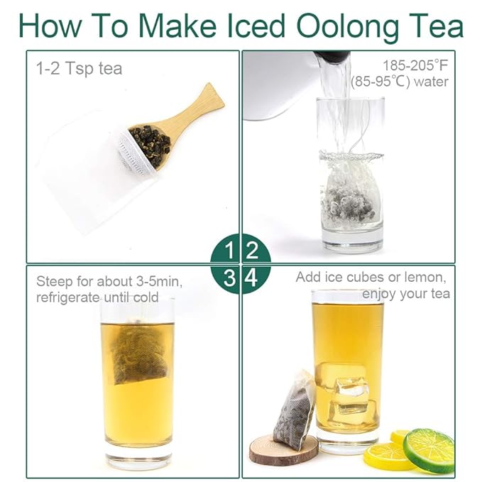FullChea Milk Oolong Tea - Loose Leaf - Taiwan High Mountain Jin Xuan - Naturally Milky &amp Silky - 8oz / 226g