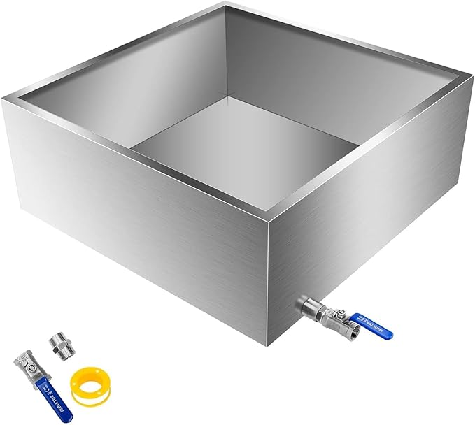Maple Syrup Evaporator Pan Stainless Steel Maple Syrup Boiling Pan Cooking Maple Syrup For Maple Syrup Making24Dx24Wx9.5H