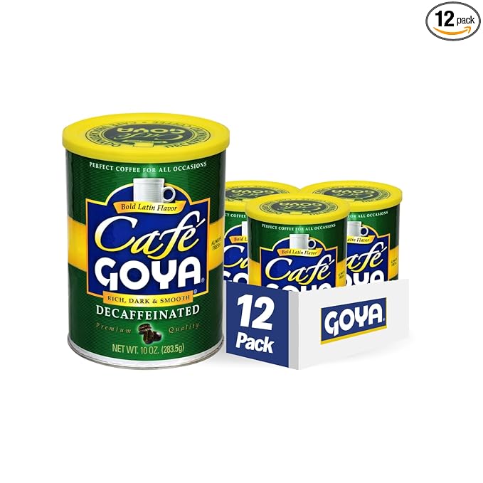 Goya Decaffeinated Espresso Coffee 10 Ounce (Pack of 12)