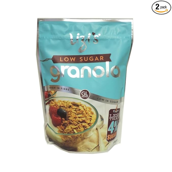 Lizi's Low Sugar Granola 500g - Pack of 2