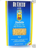 De Cecco Stellette 16 Ounce Boxes (Pack of 4)