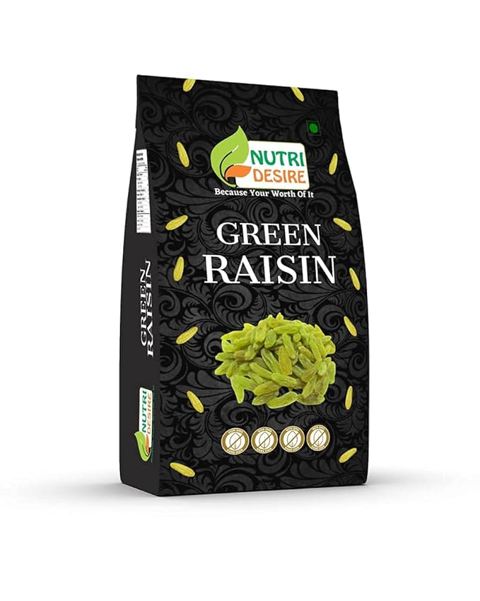 Nutri Desire Dry Fruits Combo Pack - (250g x 4) 1kg ( California Almonds Cashews Roasted salted Pistachios Green Raisins)
