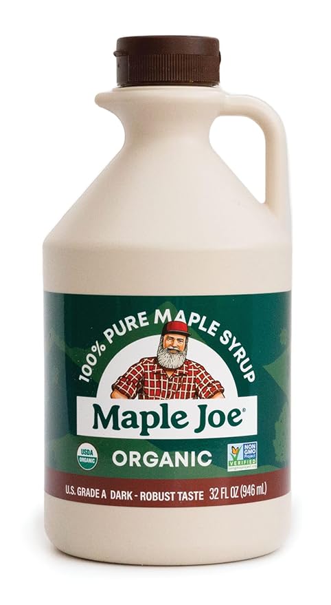 Maple Joe Organic Dark Maple Syrup 32 Fl Oz
