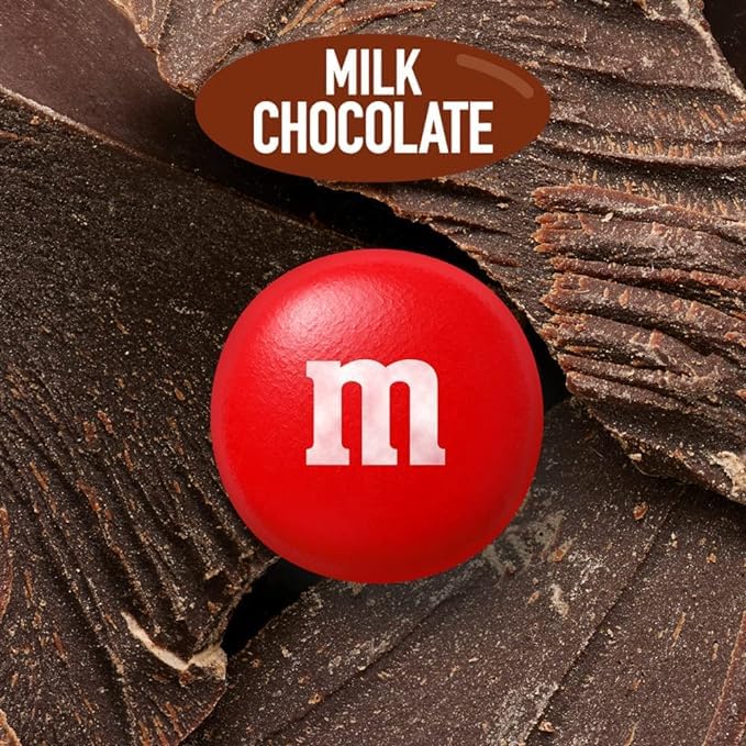 M&ampM Milk Chocolate Candy - Bulk Chocolate Candy Delicious and Colorful Candy for Party Bags – (2 LB. Milk Chocolate)