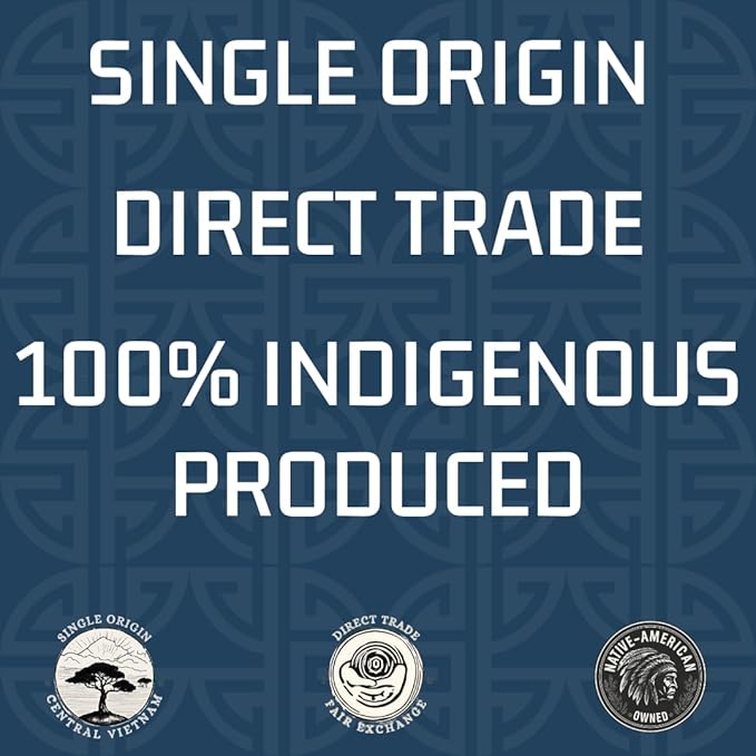 SALISH KINH Dark Divide Vietnamese Coffee Pods | 24 Count Premium Dark Roast | Specialty Grade 100% Robusta | Single Origin and Direct Trade | Rich Bold Flavor | Indigenous Produced | Compatible with