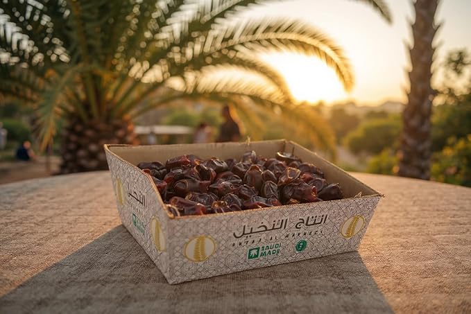 Extra Dry Khudri Dates 5lb Box Naturally Sweet Saudi Whole Dates Firm Texture