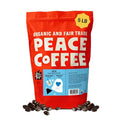 Peace Coffee Yeti Cold Brew Blend Medium Roast Whole Bean Coffee 5 lb Organic Fair Trade Smooth Refreshing Flavor Shade Grown Fresh Roasted
