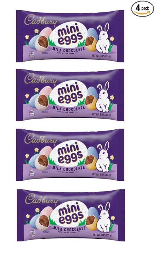 Easter Candy Coated Mini Milk Chocolate Eggs 36 Ounces