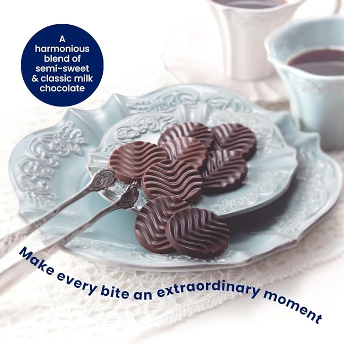 ROYCE' Pure Chocolate Sweet &amp Milk - Assortment of Sweet and Milk Chocolates | Ideal for Baking and Desserts| No Artificial Preservatives | Japanese Chocolate from Hokkaido (40 Pieces of Chocola