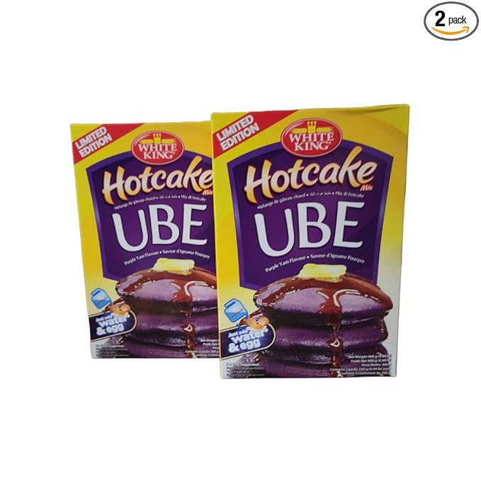 UBE HOTCAKE MIX - WHITE KING 2 PACKS