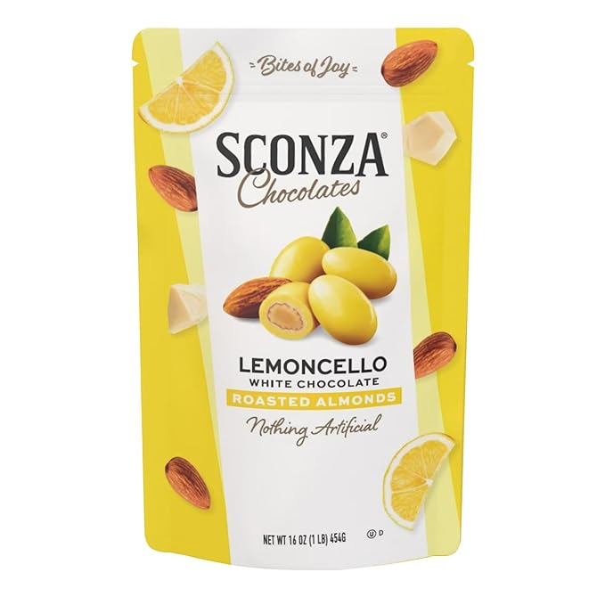 Sconza Lemoncello Almonds 16 oz.