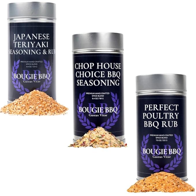 Back-to-School Backyard Recess BBQ Seasoning Set – Chop House Teriyaki &amp Poultry Rubs for After-Class Feasting