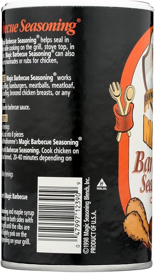 Chef Paul Barbeque Magic Seasoning 5.5000-ounces (Pack of6)