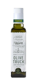 Olive Truck California Extra Virgin Olive Oil - Made from Early Harvest Olives Authentic &amp Filtered Glass Bottle Cold-Pressed High Polyphenol Olive Oil - Frantoio (Italian) 8.45 fl oz (Pack of
