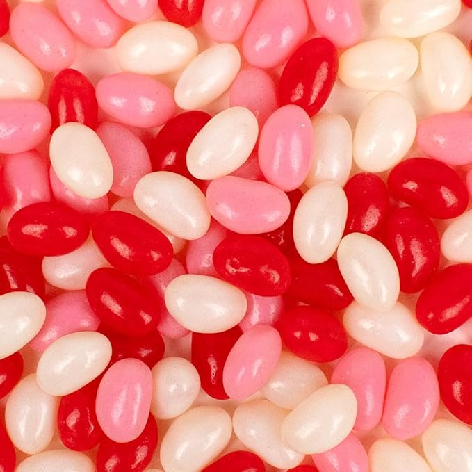 Valentine's Day Bulk Candy Red White and Pink Jelly Bean Mix 2.25lb Bag - 180 ct