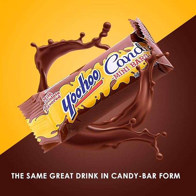 Yoo-hoo Chocolate Mini Candy Bars 52 Oz