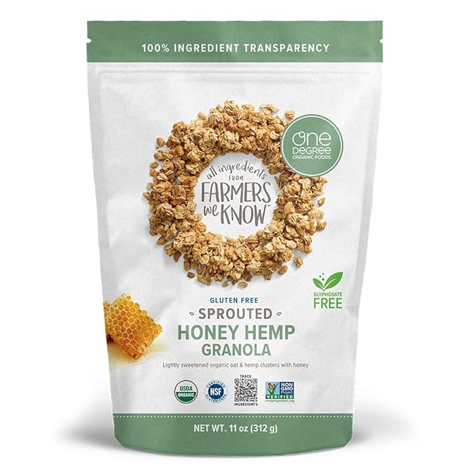 One Degree Sport Oat GranOg2Hny Hm 11 Oz (Pack Of 6)