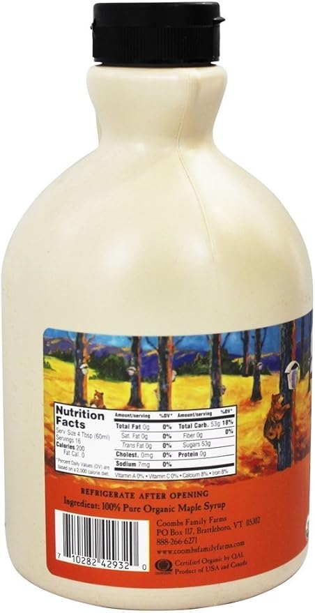 Organic Maple SyrupGrade A