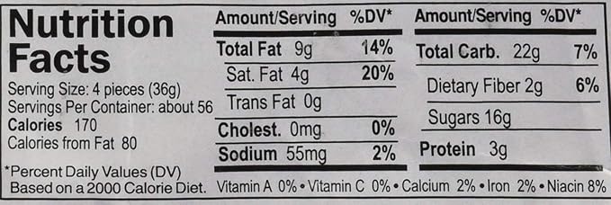 Goldenberg Peanut Chews - Bulk bag 225 count (0.3oz pieces)