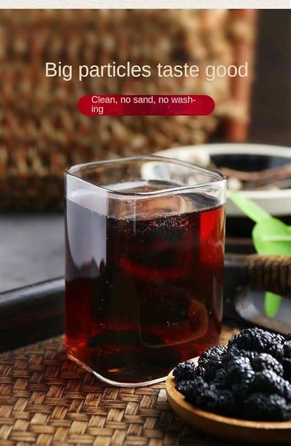 Zercumm Dry Mulberry 250G Mulberry Fruit Dry Mulberry Wild Super Soaking Water